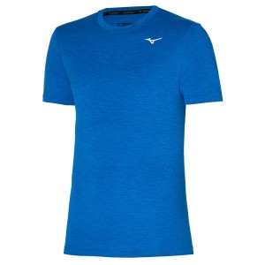 T Shirts Mizuno Impulse Core Tee Homme Bleu | France M7802BN