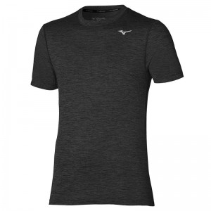 T Shirts Mizuno Impulse Core Tee Homme Noir | France M5378NR