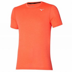 T Shirts Mizuno Impulse Core Tee Homme Orange | France M2049NP