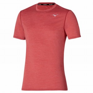 T Shirts Mizuno Impulse Core Tee Homme Rouge | France M5298CN