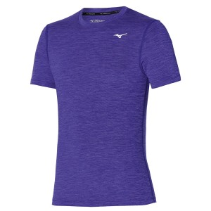 T Shirts Mizuno Impulse Core Tee Homme Violette | France M3765QO