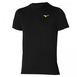 T Shirts Mizuno Tee Homme Noir | France M4513FR