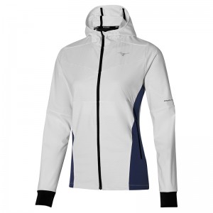 Vestes Mizuno Breath Thermo Femme Blanche | France M6428OG