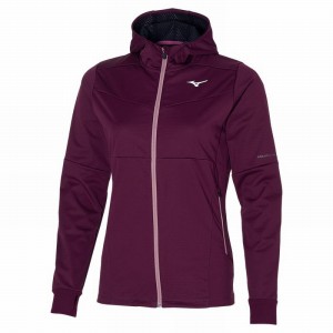 Vestes Mizuno Breath Thermo Femme Violette Bordeaux | France M4957LF