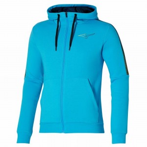 Vestes Mizuno Release Sweat Homme Bleu | France M5486TD