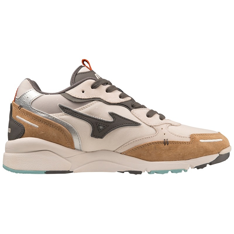 Basket Mizuno Sky Medal Beta Femme Blanche Marron | France M2617PB