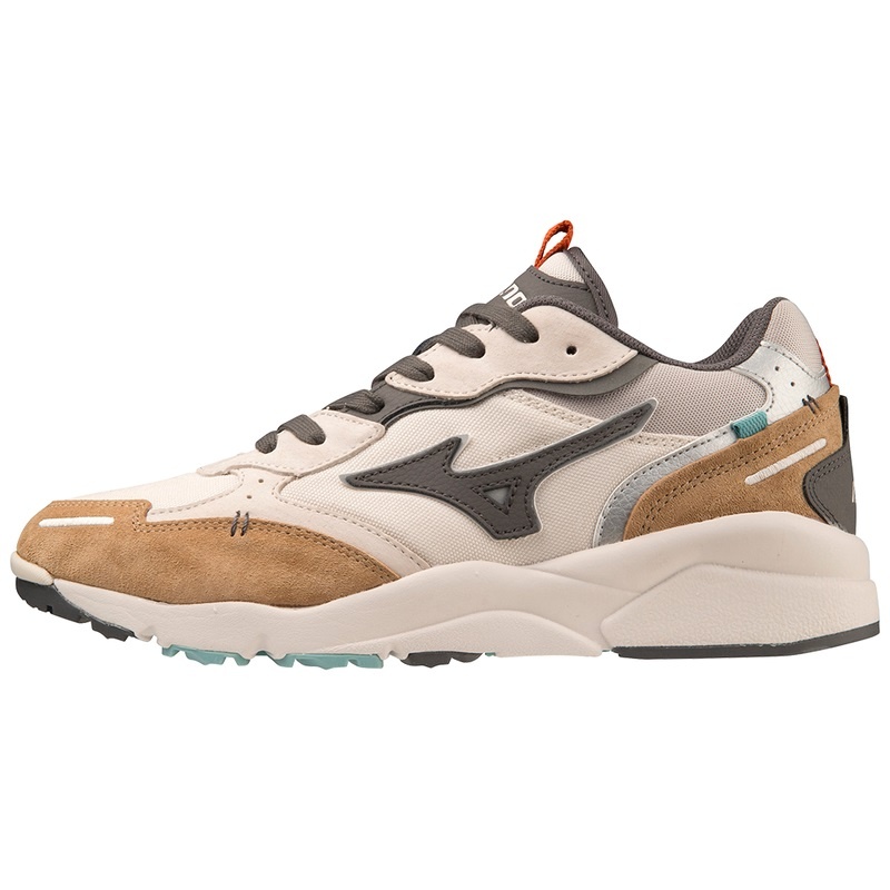 Basket Mizuno Sky Medal Beta Homme Blanche Marron | France M2846CV