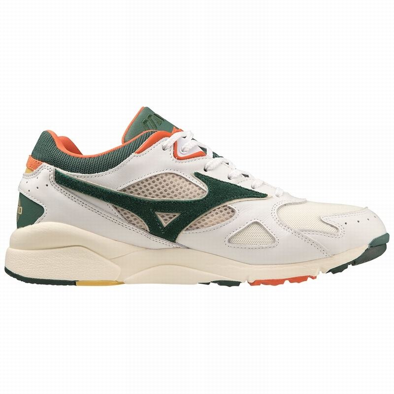 Basket Mizuno Sky Medal Femme Blanche Vert Orange | France M4693SJ