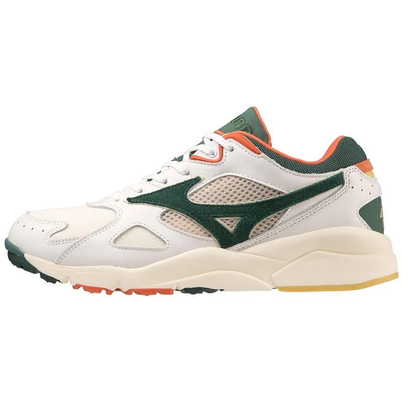 Basket Mizuno Sky Medal Femme Blanche Vert Orange | France M4693SJ