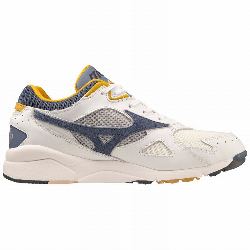 Basket Mizuno Sky Medal Homme Blanche Indigo | France M4258LU