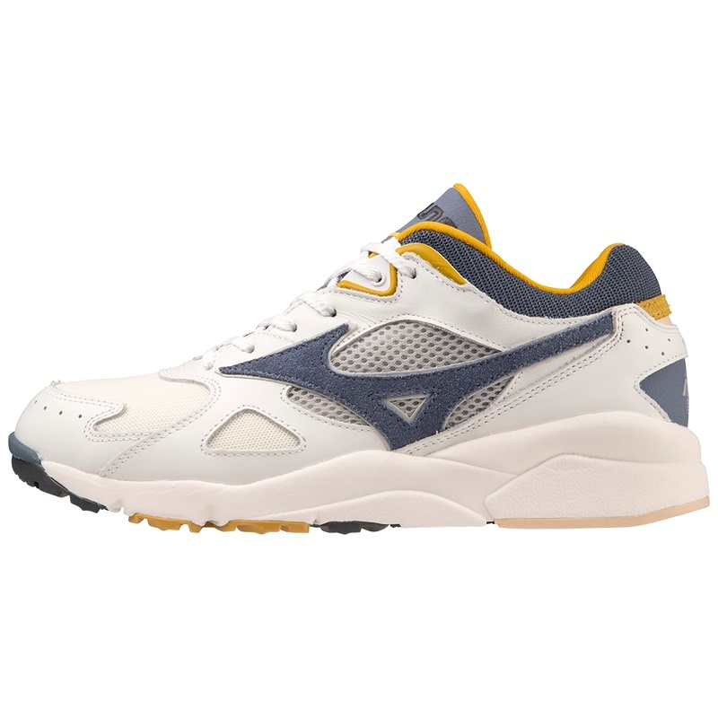 Basket Mizuno Sky Medal Homme Blanche Indigo | France M4258LU