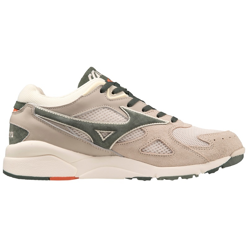 Basket Mizuno Sky Medal Premium Femme Blanche Marron Fleur | France M0879WX