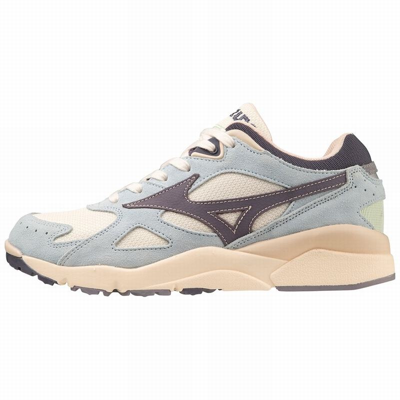 Basket Mizuno Sky Medal S Femme Beige Bleu | France M8174GP