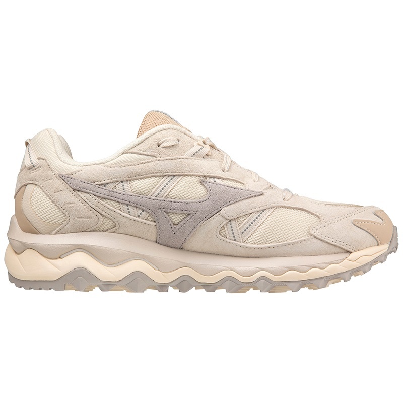 Basket Mizuno Wave Mujin LS Homme Beige | France M6374HO