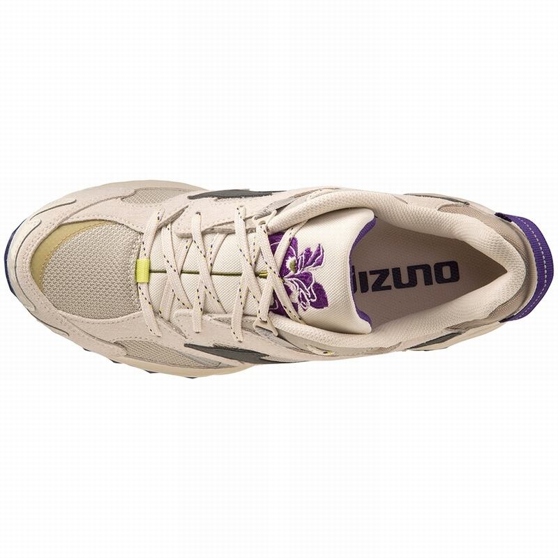 Basket Mizuno Wave Mujin Tl Femme Marron Grise Foncé Jaune Violette | France M7814SL