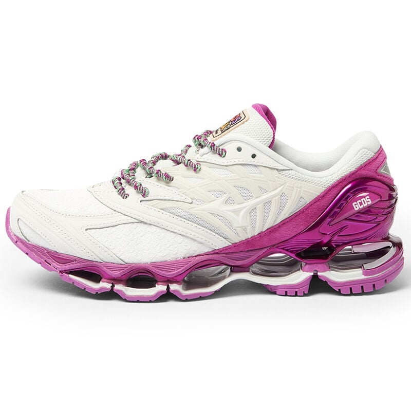 Basket Mizuno Wave Prophecy LS Gcds Femme Blanche Rose | France M2061DZ