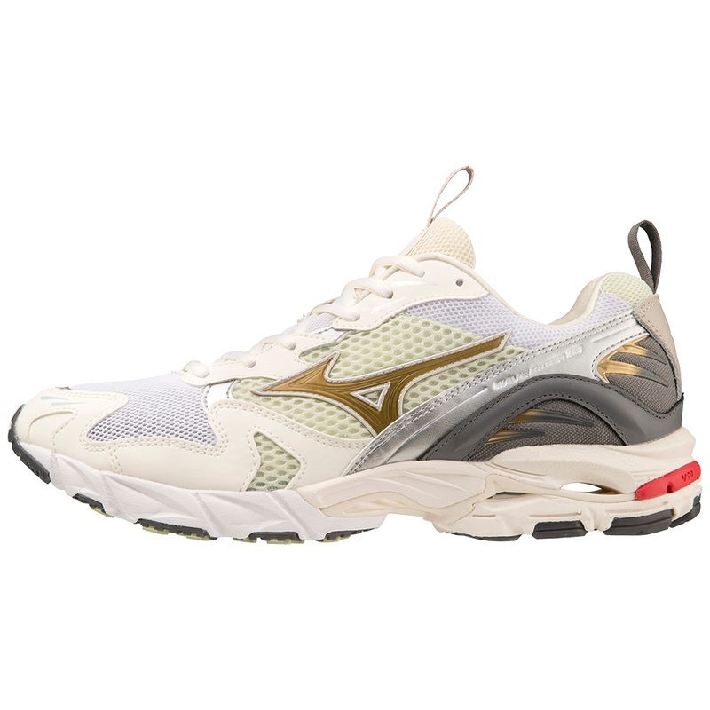 Basket Mizuno Wave Rider 10 Homme Blanche Argent | France M2596PG