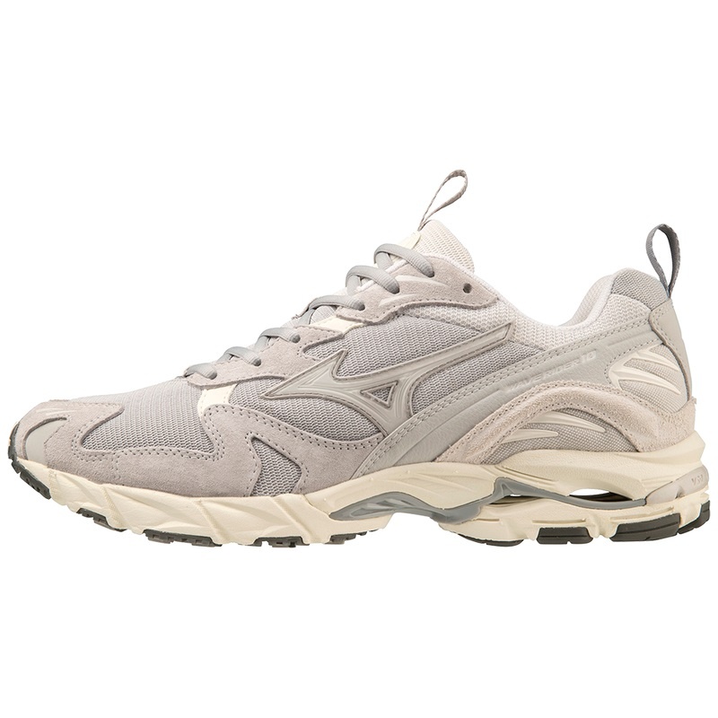 Basket Mizuno Wave Rider 10 Premium Femme Blanche Blanche Marron | France M1268KB