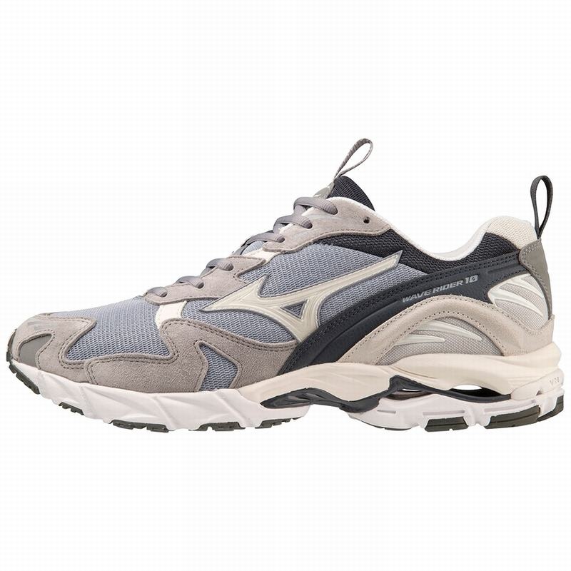 Basket Mizuno Wave Rider 10 Premium Homme Blanche | France M0621FB