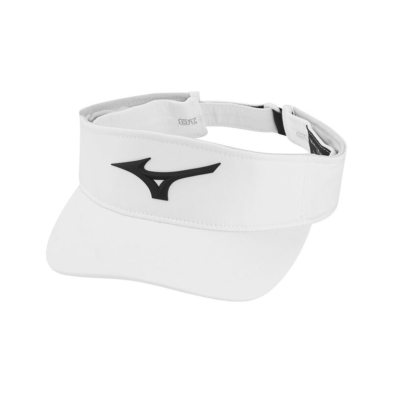 Chapeaux Mizuno Tour Elite Visor Femme Blanche | France M1287ME