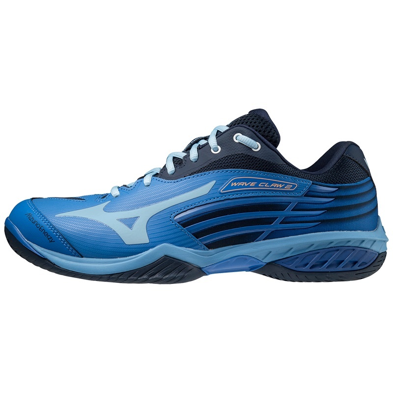 Chaussure Badminton Mizuno Wave Claw 2 Femme Bleu | France M8305PY