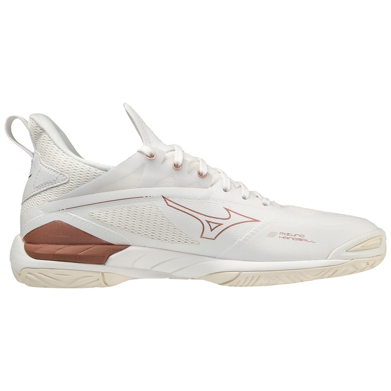 Chaussure Handball Mizuno Wave Mirage 4 Femme Blanche | France M8973ZE