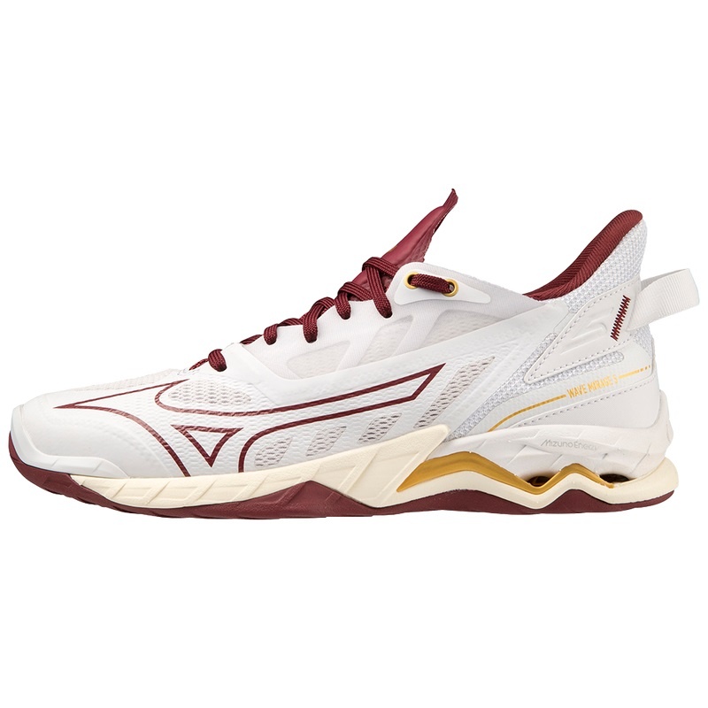 Chaussure Handball Mizuno Wave Mirage 5 Femme Rouge Foncé Doré | France M0249SW