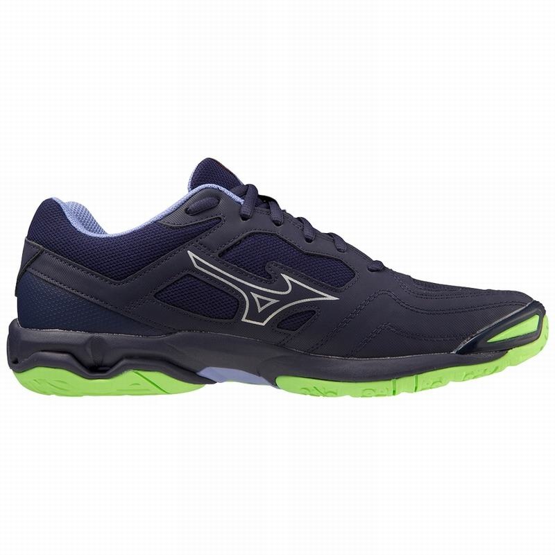 Chaussure Handball Mizuno Wave Phantom 3 Femme Bleu | France M0374MN