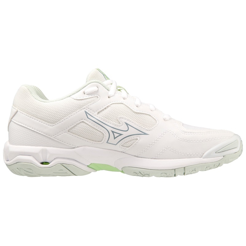 Chaussure Handball Mizuno Wave Phantom 3 Femme Blanche Vert | France M6497KW