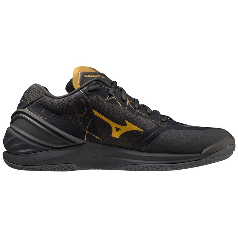 Chaussure Handball Mizuno Wave Stealth Neo Femme Noir Doré | France M3948NQ