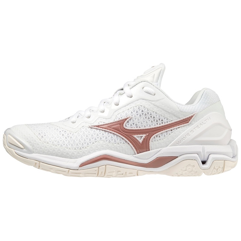 Chaussure Handball Mizuno Wave Stealth V Femme Blanche | France M4857FD