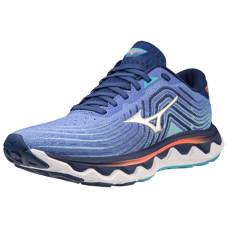 Chaussure Running Mizuno Wave Horizon 6 Femme Bleu | France M7348SE