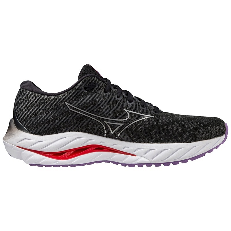 Chaussure Running Mizuno Wave Inspire 19 Femme Noir Argent | France M6078LO