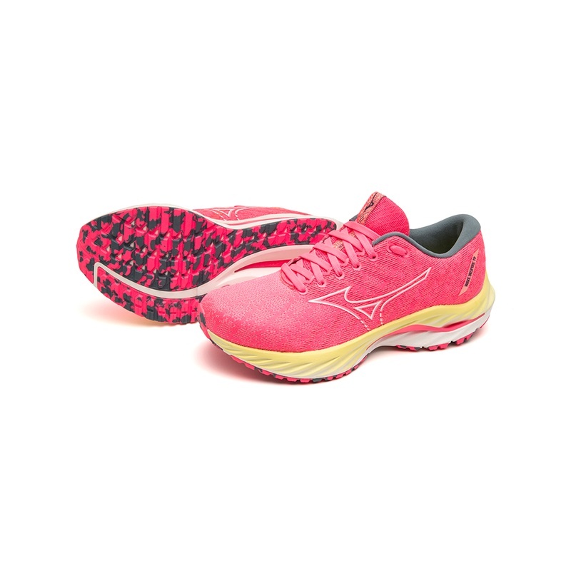 Chaussure Running Mizuno Wave Inspire 19 Femme Rose Blanche | France M5614DZ