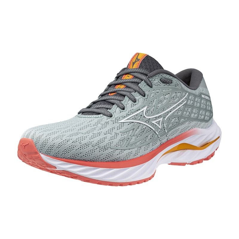 Chaussure Running Mizuno Wave Inspire 20 Femme Grise Blanche | France M2567PO