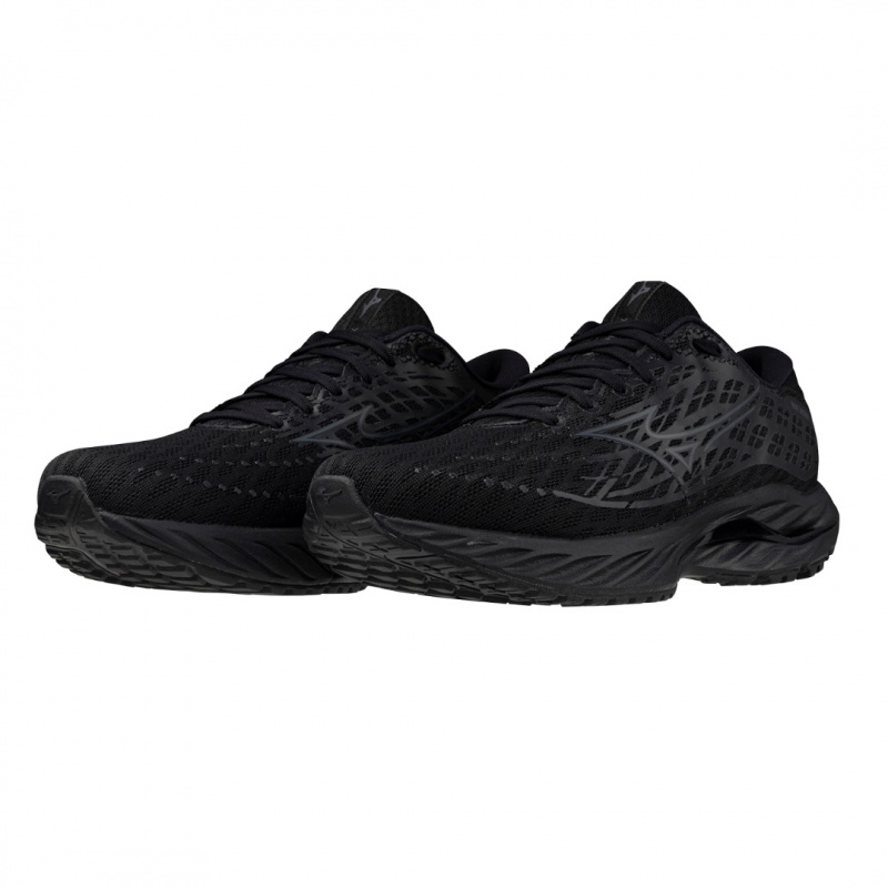 Chaussure Running Mizuno Wave Inspire 20 Femme Noir Grise | France M2951XP