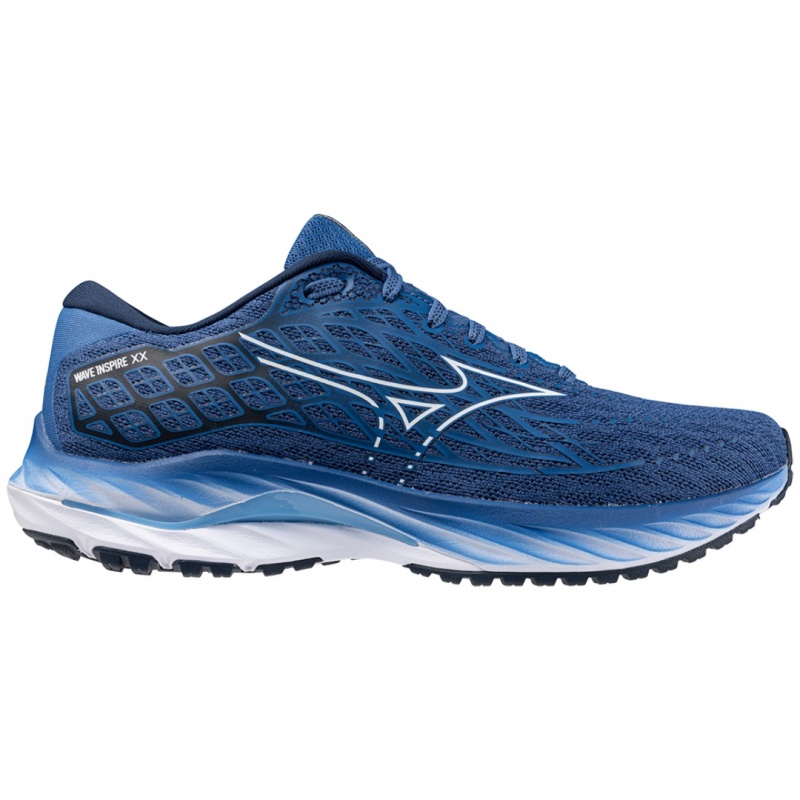 Chaussure Running Mizuno Wave Inspire 20 Homme Bleu | France M8563WC