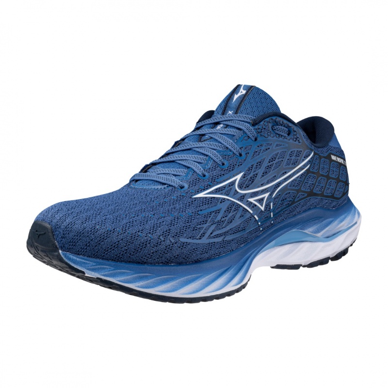 Chaussure Running Mizuno Wave Inspire 20 Homme Bleu | France M8563WC