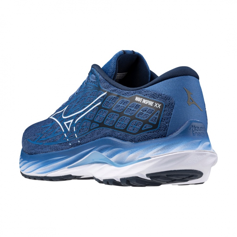 Chaussure Running Mizuno Wave Inspire 20 Homme Bleu | France M8563WC