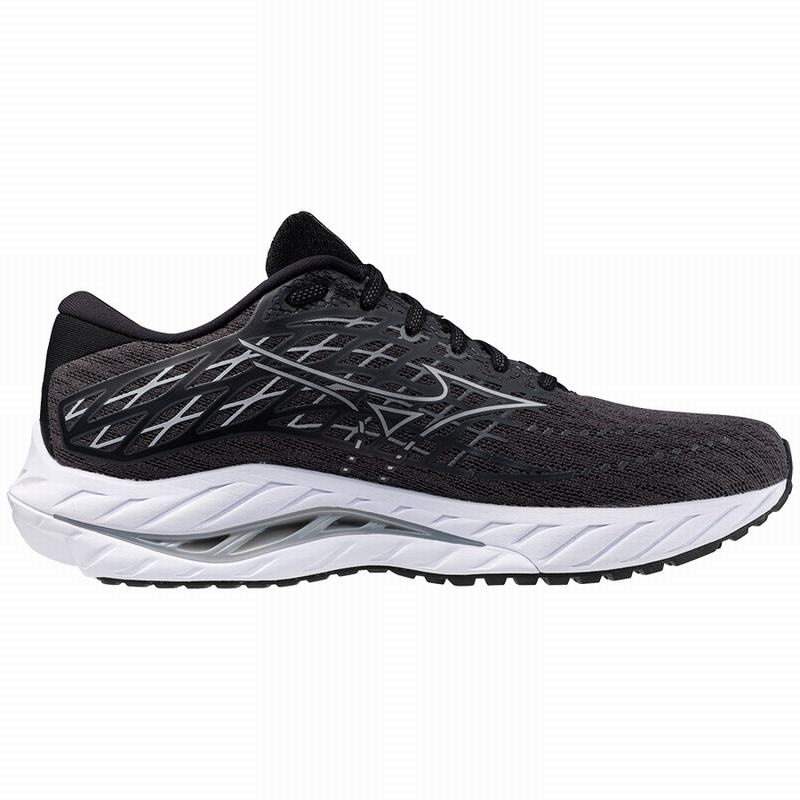 Chaussure Running Mizuno Wave Inspire 20 Homme Noir Argent | France M1768OP