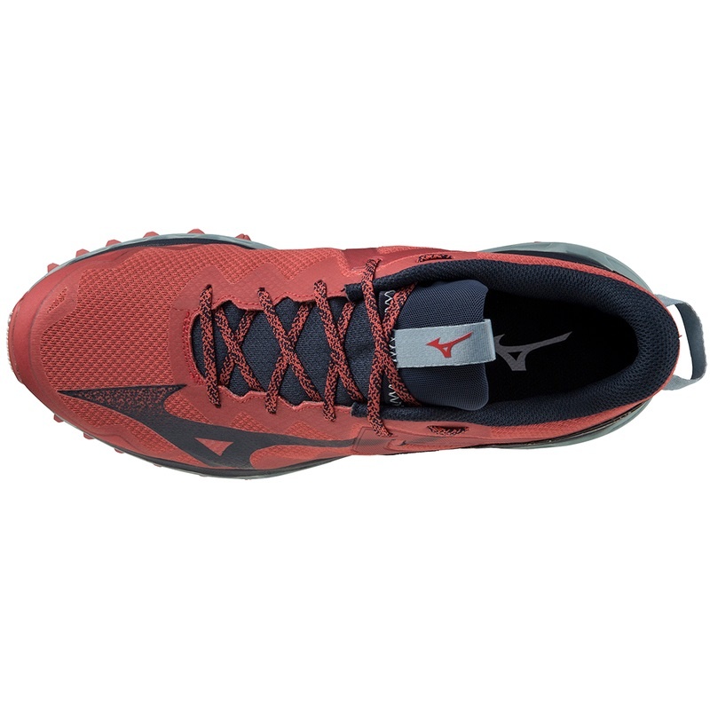 Chaussure Running Mizuno Wave Mujin 9 Homme Rouge Bleu | France M3256RI