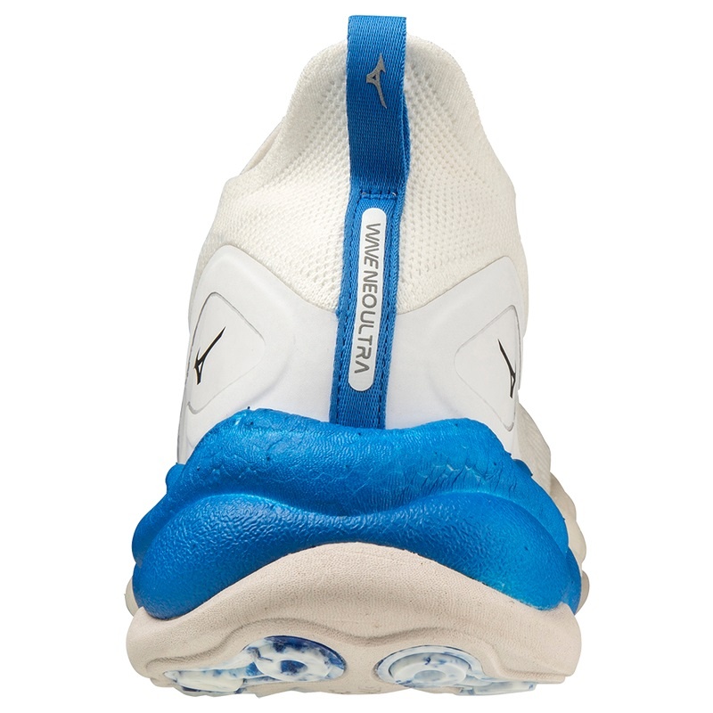 Chaussure Running Mizuno Wave Neo Ultra Homme Blanche Bleu | France M6843LA