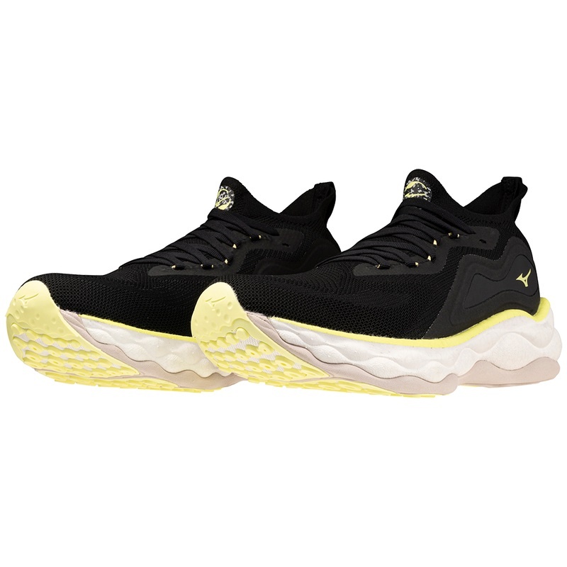 Chaussure Running Mizuno Wave Neo Ultra Homme Noir Jaune | France M9461QR