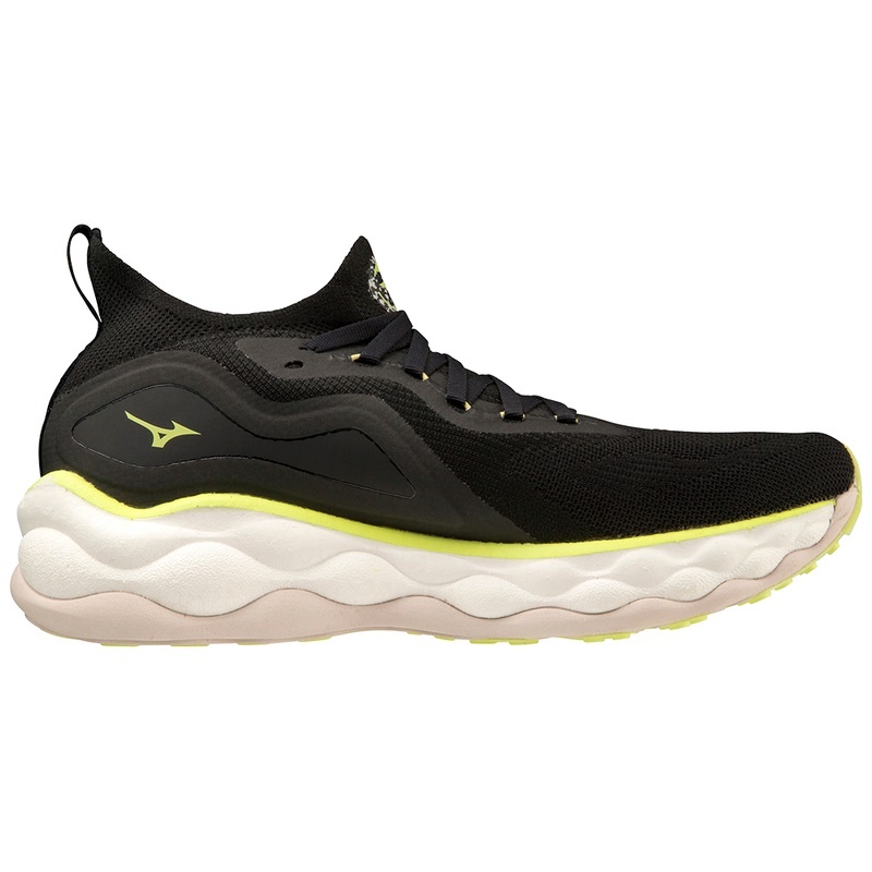 Chaussure Running Mizuno Wave Neo Ultra Homme Noir Jaune | France M9461QR