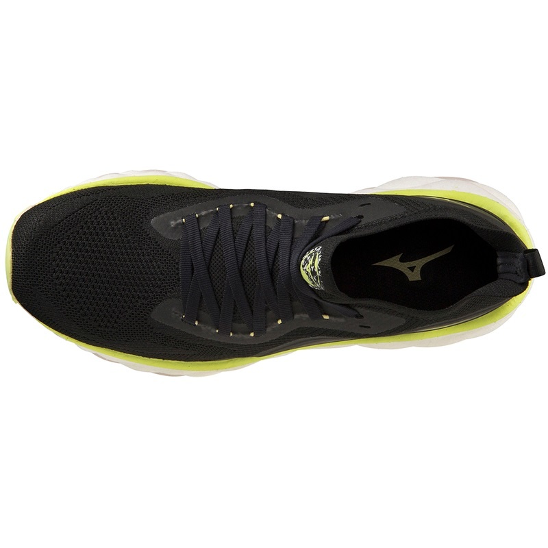 Chaussure Running Mizuno Wave Neo Ultra Homme Noir Jaune | France M9461QR