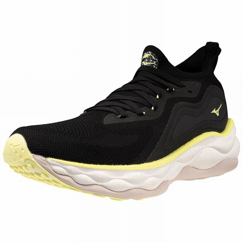 Chaussure Running Mizuno Wave Neo Ultra Homme Noir Jaune | France M9461QR