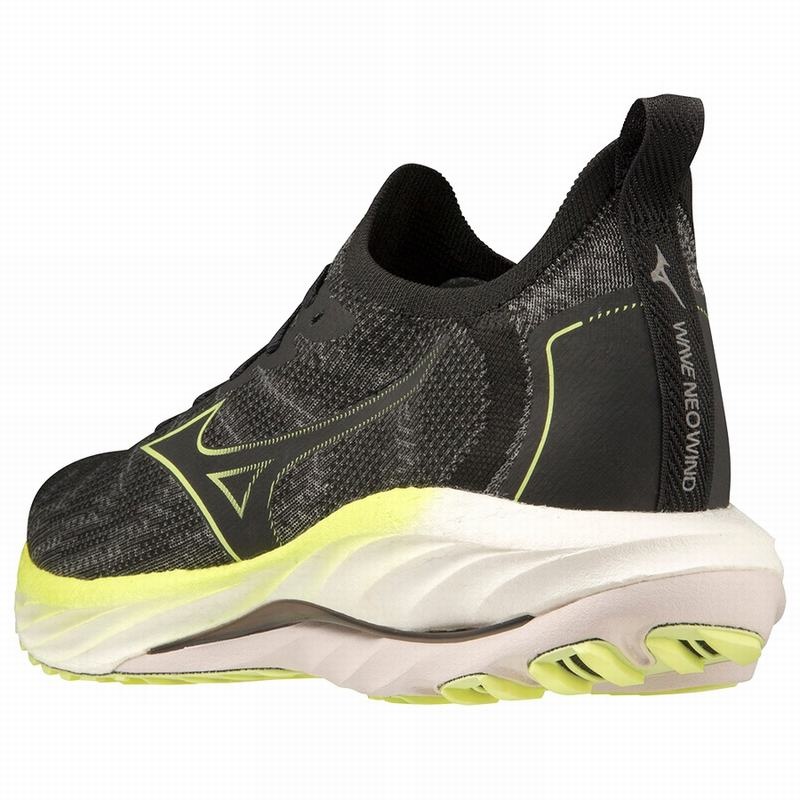 Chaussure Running Mizuno Wave Neo Vent Homme Noir Jaune | France M4537XC