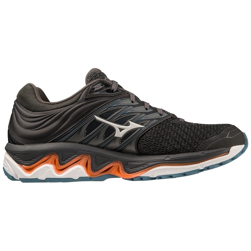 Chaussure Running Mizuno Wave Paradox 5 Homme Noir Orange Clair | France M4029XZ