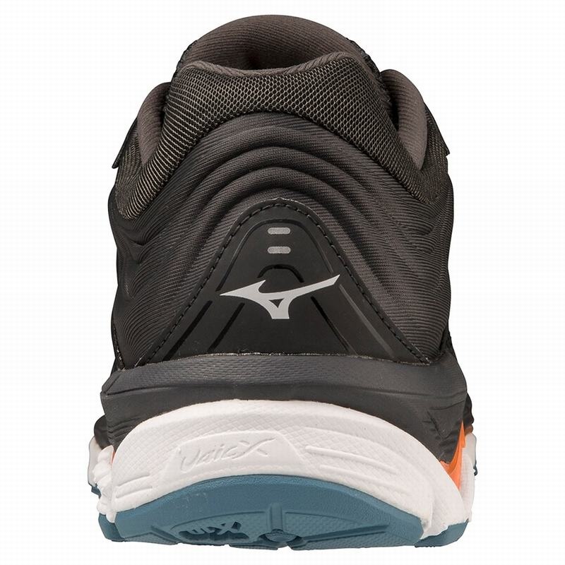 Chaussure Running Mizuno Wave Paradox 5 Homme Noir Orange Clair | France M4029XZ