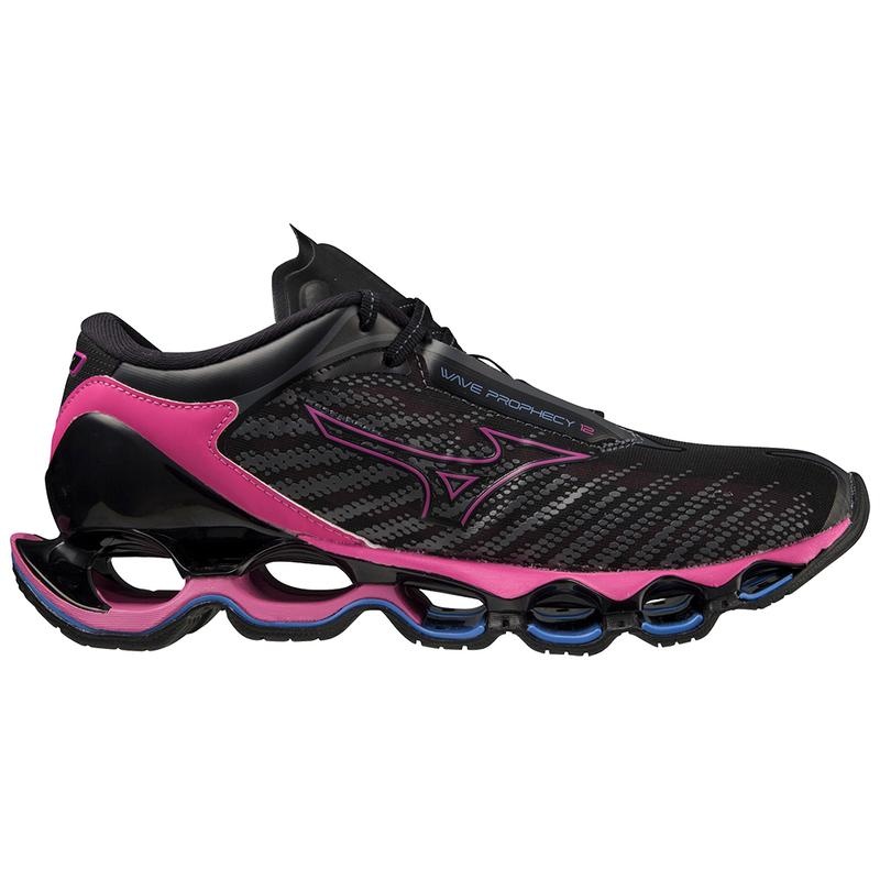 Chaussure Running Mizuno Wave Prophecy 12 Femme Noir | France M3967JZ